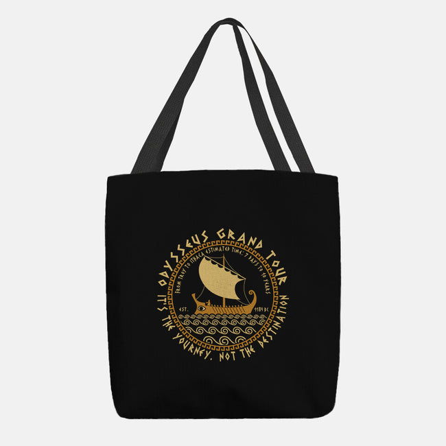 Odysseus Grand Tour-None-Basic Tote-Bag-erion_designs