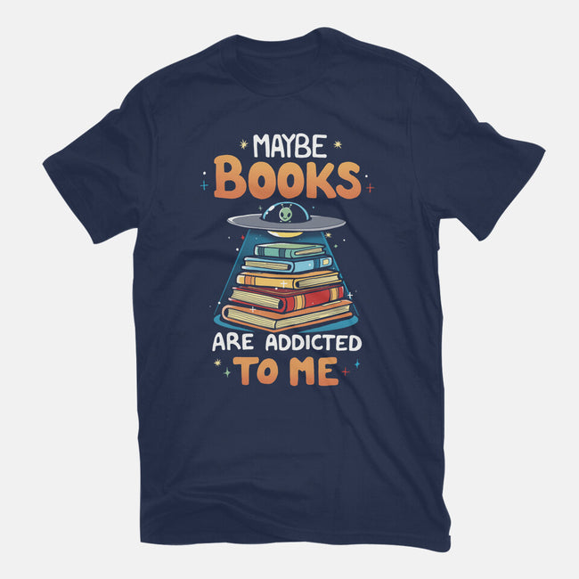 Books Addicted-Mens-Basic-Tee-Vallina84