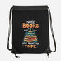 Books Addicted-None-Drawstring-Bag-Vallina84