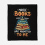 Books Addicted-None-Fleece-Blanket-Vallina84