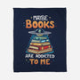Books Addicted-None-Fleece-Blanket-Vallina84