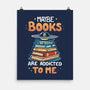 Books Addicted-None-Matte-Poster-Vallina84