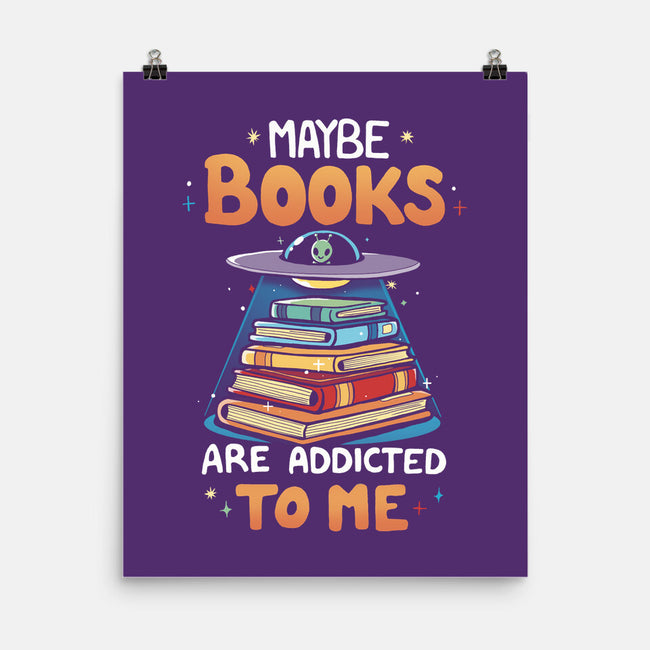 Books Addicted-None-Matte-Poster-Vallina84