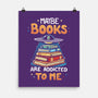 Books Addicted-None-Matte-Poster-Vallina84