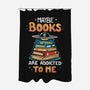 Books Addicted-None-Polyester-Shower Curtain-Vallina84