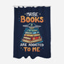 Books Addicted-None-Polyester-Shower Curtain-Vallina84