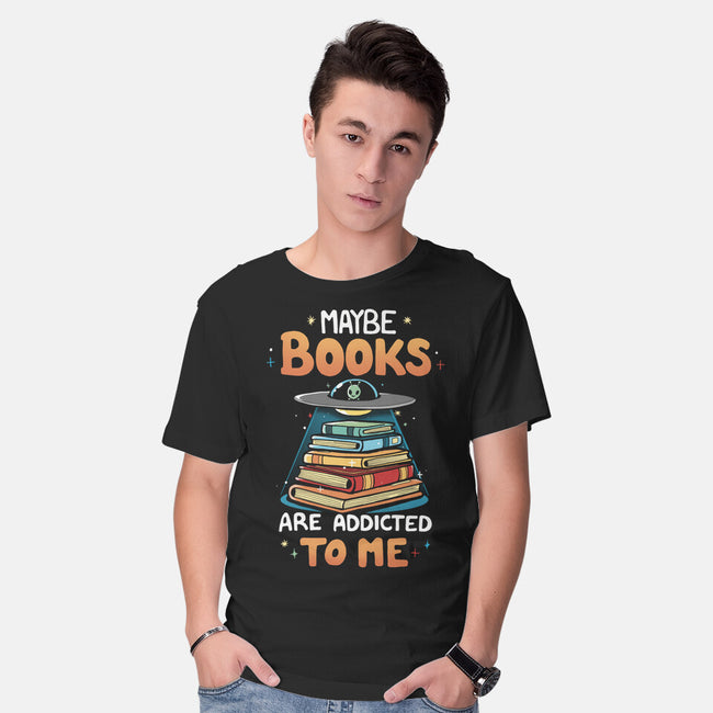 Books Addicted-Mens-Basic-Tee-Vallina84