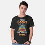 Books Addicted-Mens-Basic-Tee-Vallina84