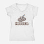 Hisses-Womens-V-Neck-Tee-krisren28