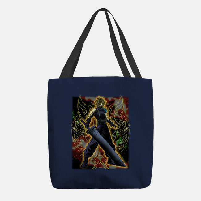 Strife Warrior Shadow Nebula-None-Basic Tote-Bag-Astrobot Invention