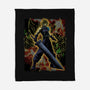 Strife Warrior Shadow Nebula-None-Fleece-Blanket-Astrobot Invention