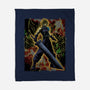 Strife Warrior Shadow Nebula-None-Fleece-Blanket-Astrobot Invention