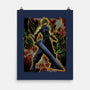 Strife Warrior Shadow Nebula-None-Matte-Poster-Astrobot Invention