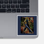 Strife Warrior Shadow Nebula-None-Glossy-Sticker-Astrobot Invention