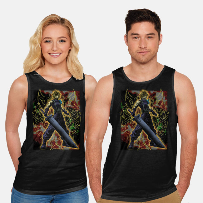 Strife Warrior Shadow Nebula-Unisex-Basic-Tank-Astrobot Invention