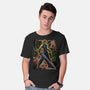 Strife Warrior Shadow Nebula-Mens-Basic-Tee-Astrobot Invention