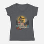 No Running-Womens-V-Neck-Tee-AndreusD