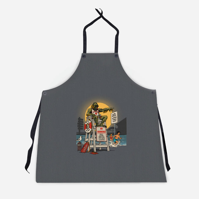 No Running-Unisex-Kitchen-Apron-AndreusD