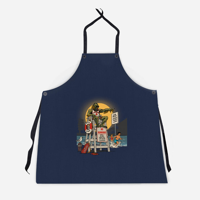 No Running-Unisex-Kitchen-Apron-AndreusD