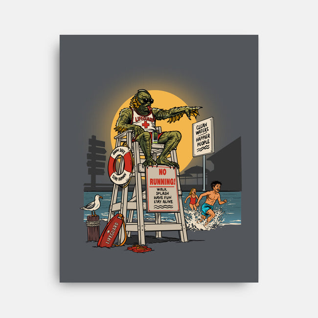 No Running-None-Stretched-Canvas-AndreusD