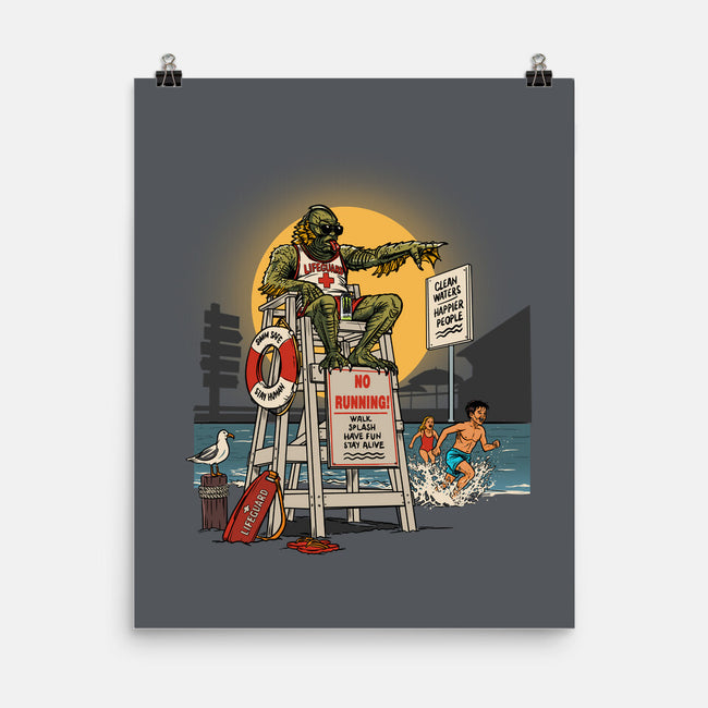 No Running-None-Matte-Poster-AndreusD