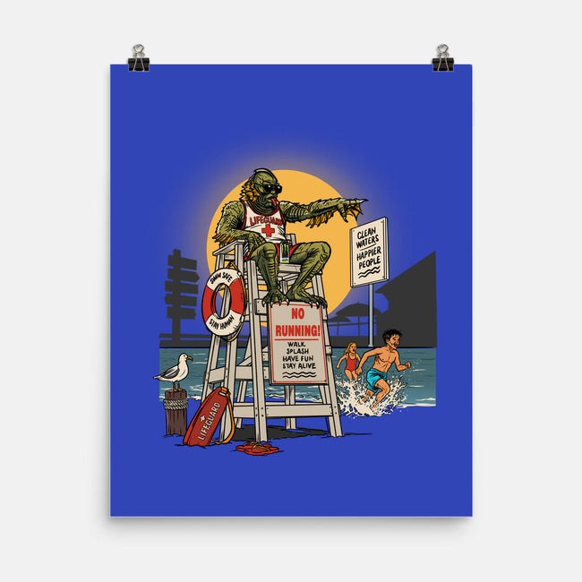 No Running-None-Matte-Poster-AndreusD