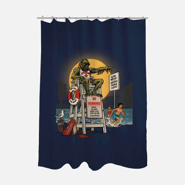 No Running-None-Polyester-Shower Curtain-AndreusD