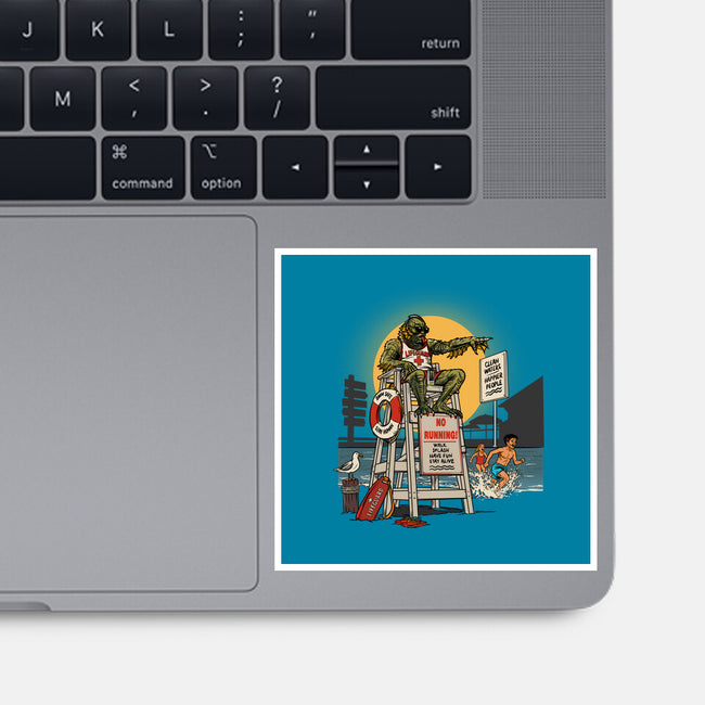 No Running-None-Glossy-Sticker-AndreusD