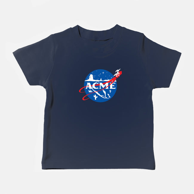 Acme Space Program-Baby-Basic-Tee-mekazoo