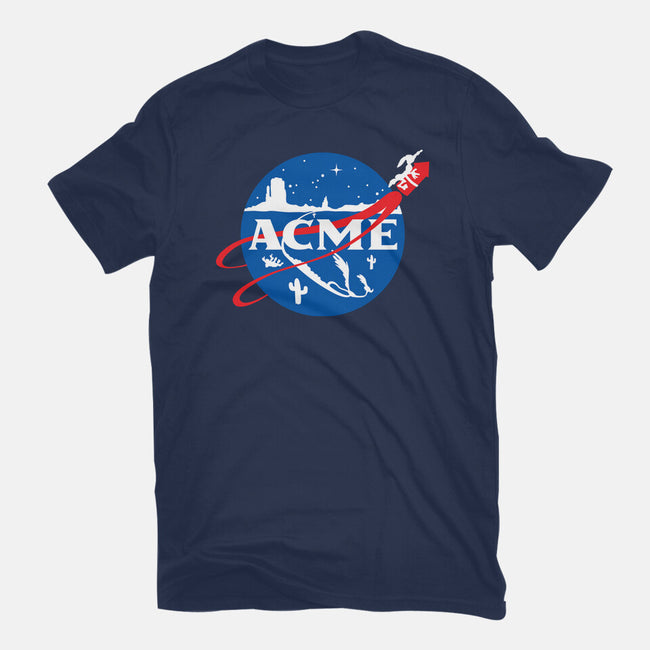 Acme Space Program-Mens-Basic-Tee-mekazoo