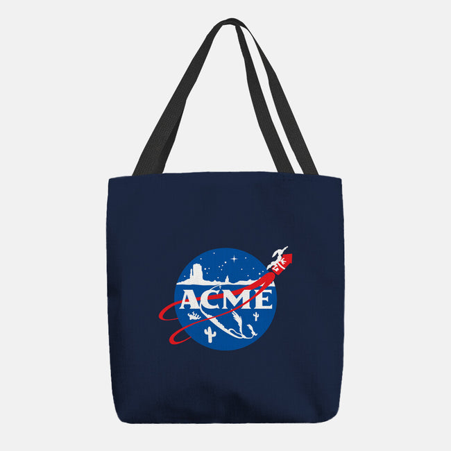 Acme Space Program-None-Basic Tote-Bag-mekazoo