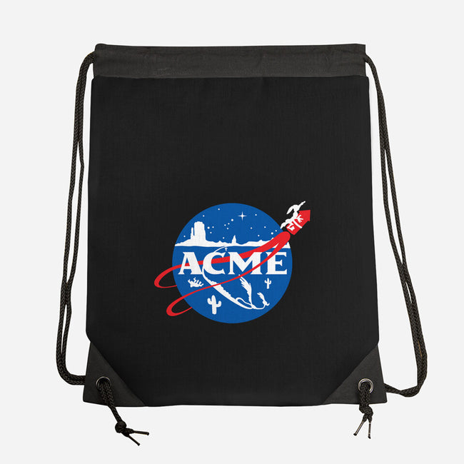 Acme Space Program-None-Drawstring-Bag-mekazoo