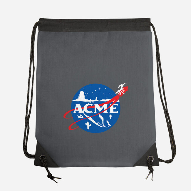 Acme Space Program-None-Drawstring-Bag-mekazoo