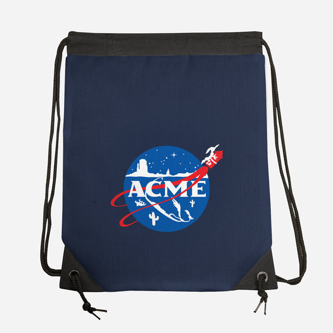 Acme Space Program-None-Drawstring-Bag-mekazoo