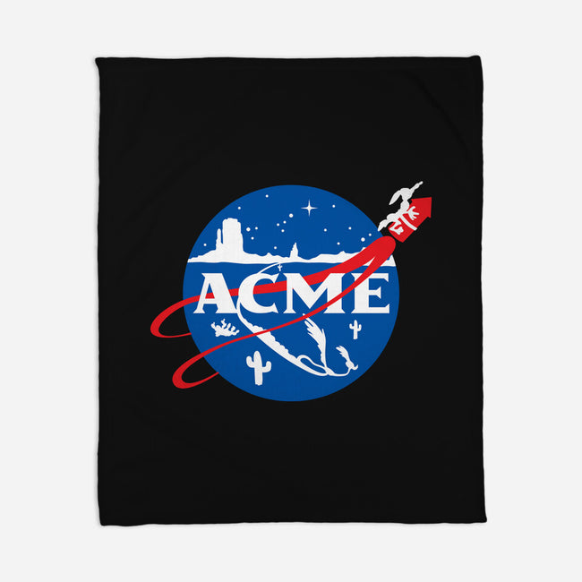 Acme Space Program-None-Fleece-Blanket-mekazoo