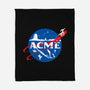 Acme Space Program-None-Fleece-Blanket-mekazoo