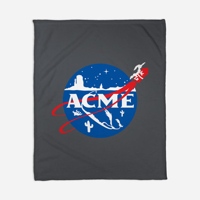Acme Space Program-None-Fleece-Blanket-mekazoo