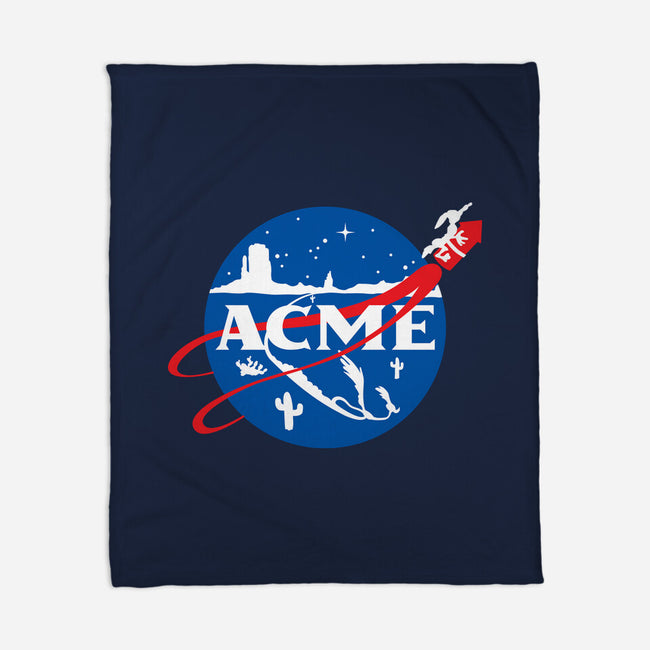 Acme Space Program-None-Fleece-Blanket-mekazoo