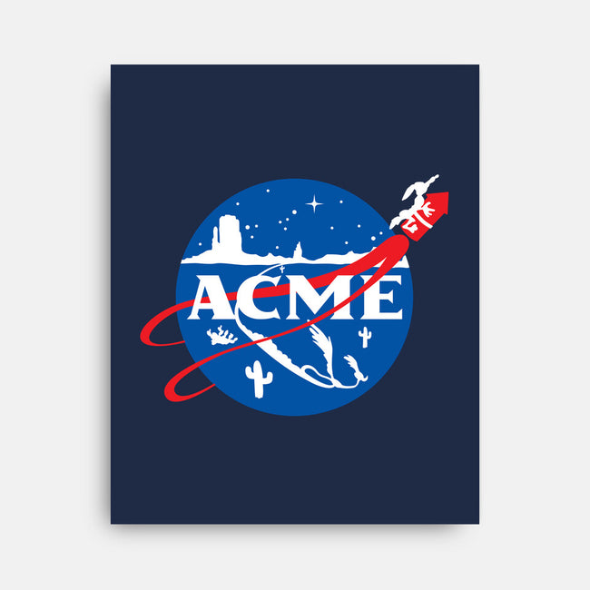 Acme Space Program-None-Stretched-Canvas-mekazoo