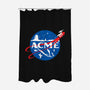 Acme Space Program-None-Polyester-Shower Curtain-mekazoo