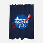 Acme Space Program-None-Polyester-Shower Curtain-mekazoo