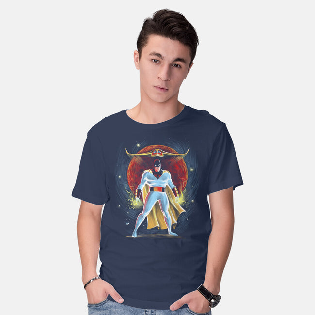 The Protector Of The Galaxy-Mens-Basic-Tee-zascanauta