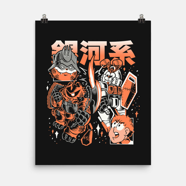 Galactic Beef-None-Matte-Poster-Henrique Torres