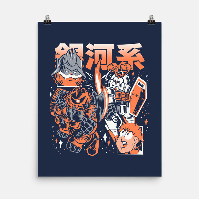 Galactic Beef-None-Matte-Poster-Henrique Torres