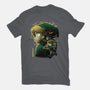Magnetic Overlord Sumi-E-Mens-Basic-Tee-Astrobot Invention