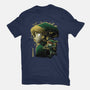 Magnetic Overlord Sumi-E-Mens-Basic-Tee-Astrobot Invention