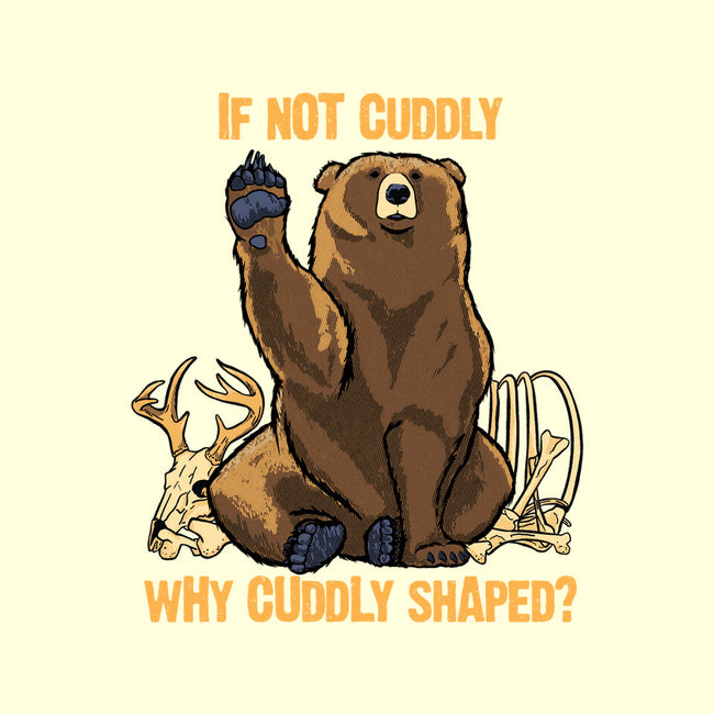 Cuddly Bear-None-Glossy-Sticker-SeamusAran