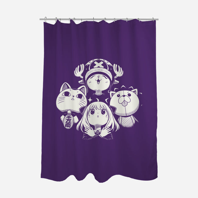 Kawaii No Rhapsody-None-Polyester-Shower Curtain-naomori