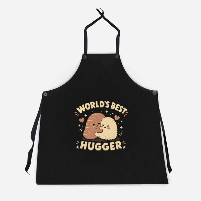 World's Best Hugger-Unisex-Kitchen-Apron-naomori