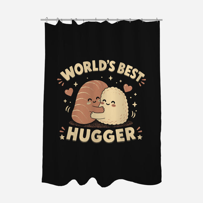 World's Best Hugger-None-Polyester-Shower Curtain-naomori